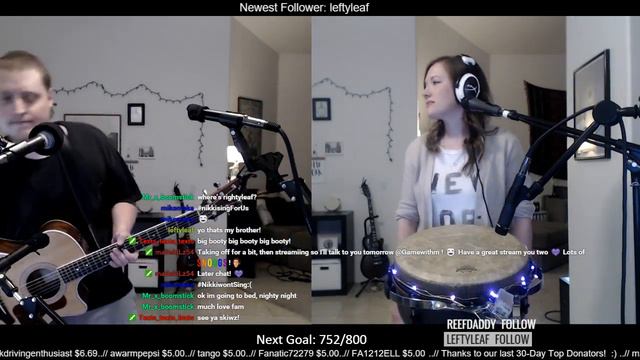 Sing the Chat, Improv Jams, Fake Requests #acoustic #djembe #jams #effects #livemusic смотреть онлайн