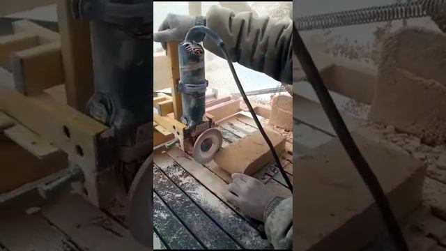 Пример обработки кирпича наружный радиус смотреть онлайн