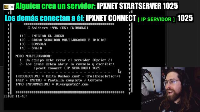 🕸 Multijugador IPX DOSBOX LAN y HAMACHI 2021 | 🕹JUEGOS MSDOS Win95/98 смотреть онлайн