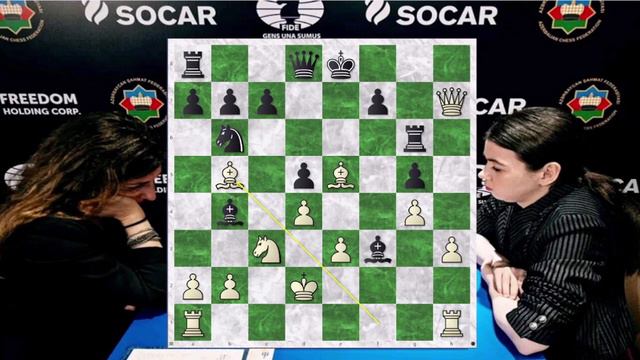 Conducción Magistral de LA INICIATIVA: Goryashkina vs Batsiashvili (Copa del Mundo 2023) смотреть онлайн