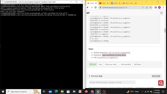 0x01. C - Variables, if, else, while --- ALX Task Completed 200% смотреть онлайн