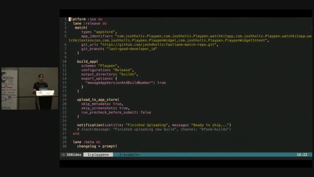 Josh Holtz Automating with fastlane Tips, Tricks, and Best Practices смотреть онлайн