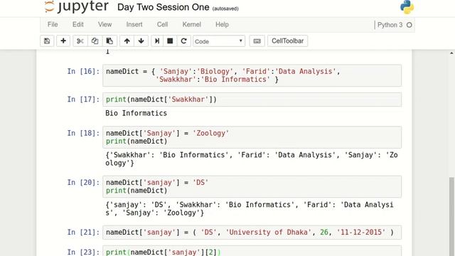 Python and Data Analytics Workshop: Day Two Session One смотреть онлайн