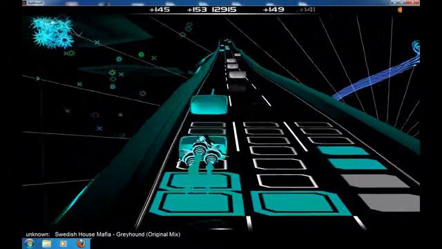 Swedish House Mafia Greyhound (audiosurf) (HD) смотреть онлайн