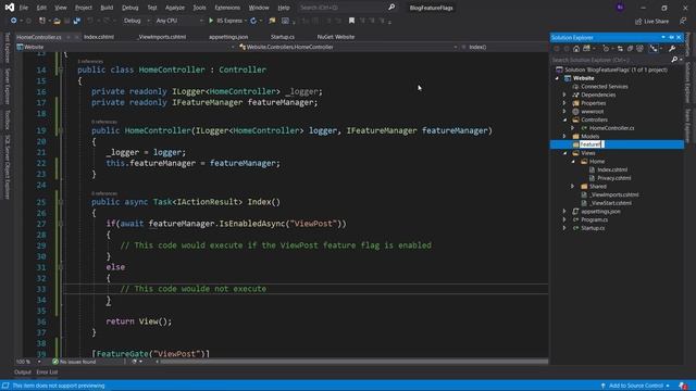 How to use Feature Flags in .NET 7 & .NET Core смотреть онлайн