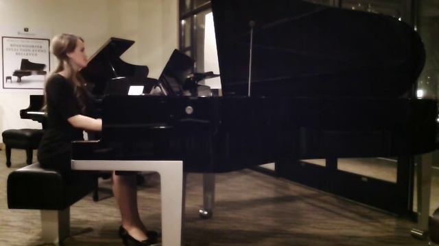 Kelsey Keogh Performs On Custom Bosendorfer "Porsche" Semi-Grand Piano at Classic Pianos Seattle смотреть онлайн