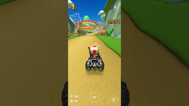 Mario Kart Tour - Cat Tour (full gameplay) смотреть онлайн