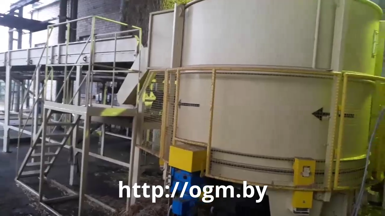 Комплекс измельчения соломы