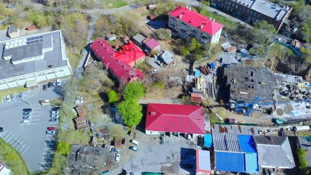 Строящаяся гостиница на кольце Инструментального завода. Партизанский проспект, 44 к9.Владивосток. смотреть онлайн
