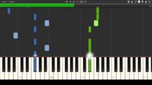 О той весне - Елена Плотникова на пианино туториал MIDI