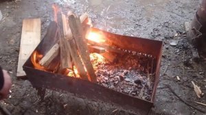 Куриные сердечки на мангале.