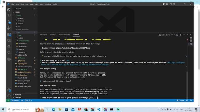 Hosting web application using Firebase hosting. смотреть онлайн