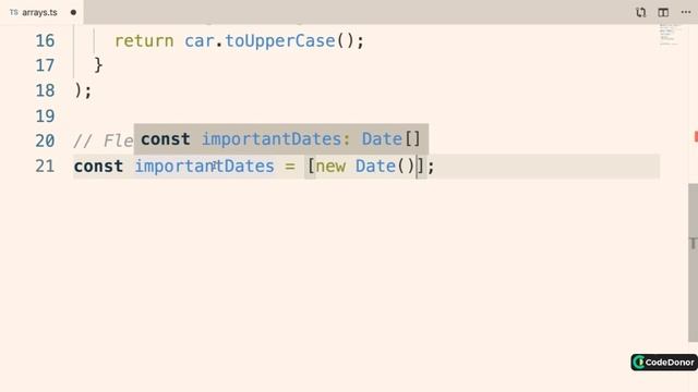 264. Multiple Types in Arrays | Typescript #typescript #react #javascript #learning смотреть онлайн