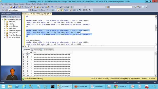 Cardinality Estimation - Table Variable Vs Temporary Table in SQL Server смотреть онлайн