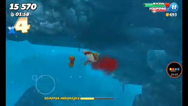 Прохождение игры Hungry Shark World. Черноперая рифовая акула с кракеном. Небольшая шустрая акула. смотреть онлайн