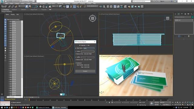 Renaming Many Objects Efficiently, 3ds Max Tutorial смотреть онлайн