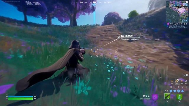 Visit Groovy Grove, Reality Falls, and Rave Cave Fortnite Quest Guide Chapter 3 Season 3 смотреть онлайн