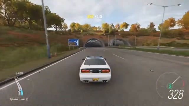 Chasing 370km/h with a Nissan 300ZX Z32 :P смотреть онлайн