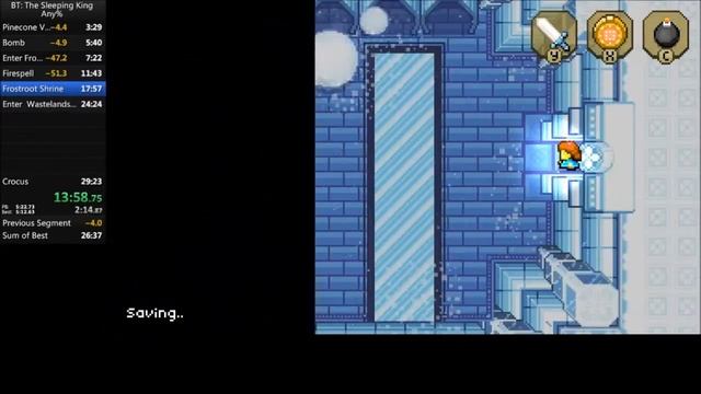 Blossom Tales: The Sleeping King - Any% in 26:57 смотреть онлайн