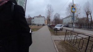 Прогулка по Северодвинску. Беломорский. Дом Пикуля. Школа 12. Сквер Ветеранов. 24.04.2022