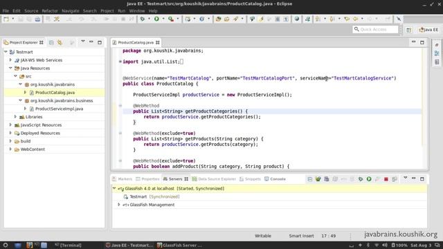 SOAP Web Services 11 - Customizing the WSDL смотреть онлайн