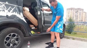 045 Накладки на двери УАЗ Патриот. Порядок установки.