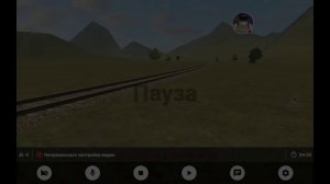 Стрим игры «Train and rail yard simulator».