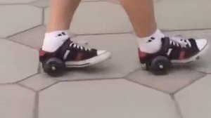 ролики на пятку Flashing Roller Skate