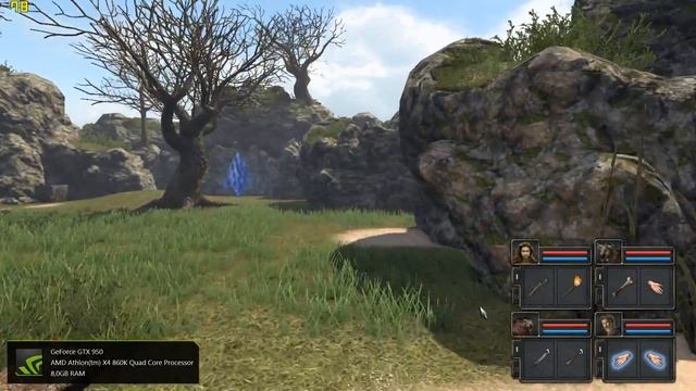 Legend of Grimrock 2 FPS Test | Gigabyte GTX 950 | Athlon 860K | Max Settings смотреть онлайн