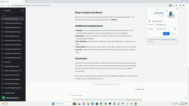 How to make unique short URL with Python смотреть онлайн
