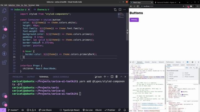 React: Botões do Design System смотреть онлайн