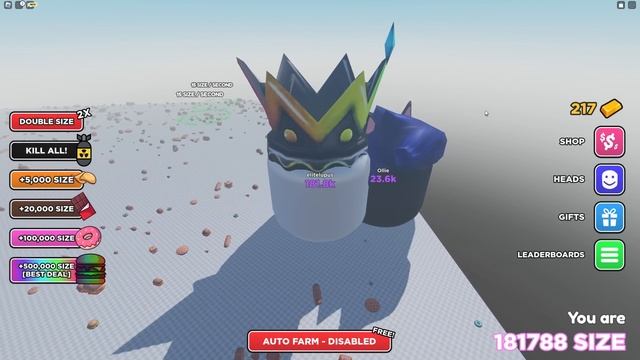 I SPENT $1,709 For BIGGEST Head on Roblox смотреть онлайн