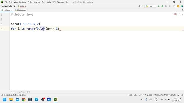 Bubble Sort - Sorting Algorithm - Python - Data Structures & Algorithms - Tamil смотреть онлайн