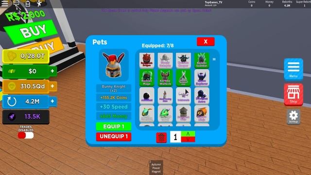 ПРОШЕЛ СИМУЛЯТОР МАГНИТА⚡ КОДЫ СИМУЛЯТОР МАГНИТА! Топ ПЕТЫ Magnet Simulator Roblox смотреть онлайн