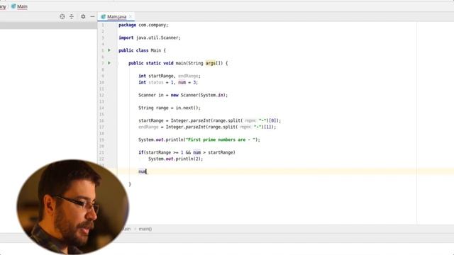 Java Tutorial - Printing a Range of Prime Numbers смотреть онлайн