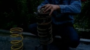 Замена передних пружин на ВАЗ