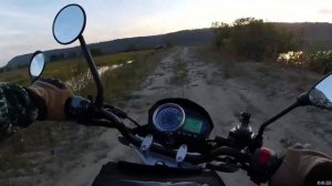 Тэнга. Regulmoto sk200-9 покатушки. Экшн-камера XiaoYi Lite 1080p, режим стабилизации.