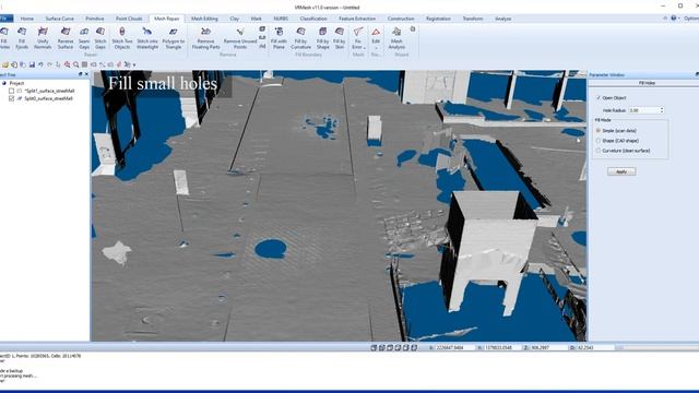 Large Point Cloud to Mesh смотреть онлайн