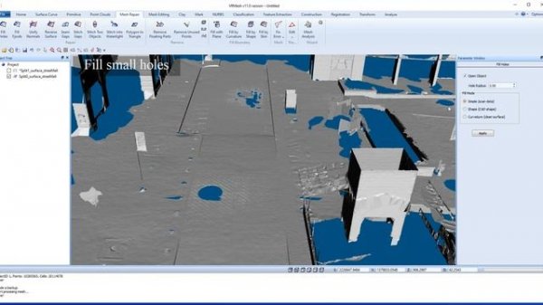 Large Point Cloud to Mesh