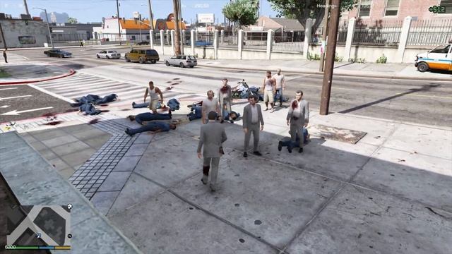 Grand Theft Auto V infinite fight with paramedics смотреть онлайн
