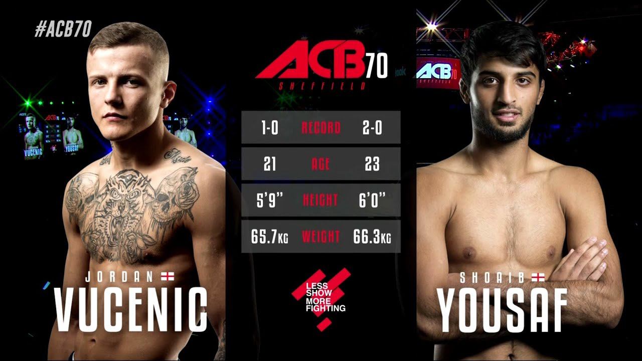Джордан Вученич vs. Шоаиб Юсаф | Jordan Vucenic vs. Shoaib Yousaf | ACB 70 смотреть онлайн
