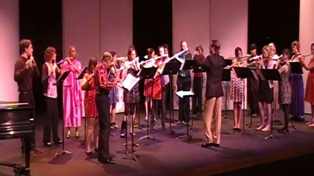 SENORITA (miss) for Flute Choir featuring Dr. John Barcellona & the Cole Conservatory Flute Choir! смотреть онлайн