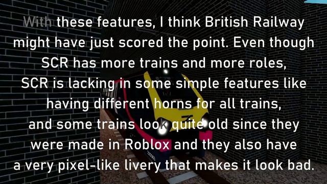 Is British Railways Better than SCR? - Roblox - Trains - Gaming смотреть онлайн