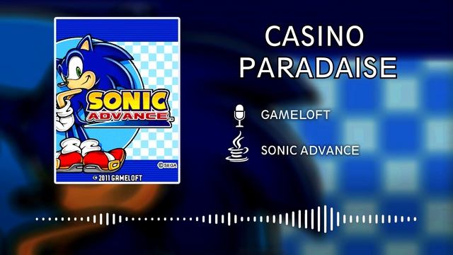 Sonic Advance OST (JAVA) - Casino Paradaise смотреть онлайн