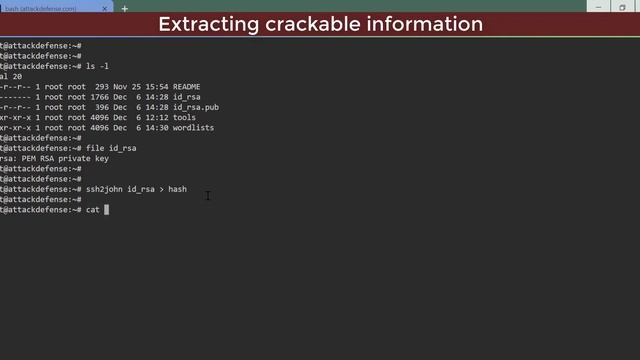 Password Cracking: Cracking Private Key Passphrase смотреть онлайн