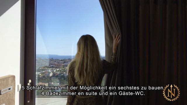 Atemberaubende Villa mit spektakulärem Weitblick aufs Meer in Palma, Mallorca смотреть онлайн