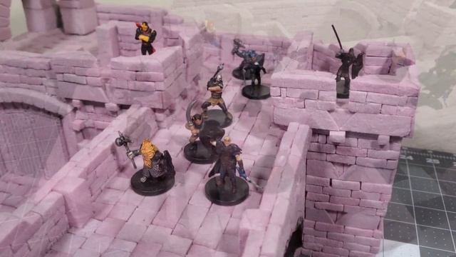 Dungeon and Dragons Castle Keystone Bridge, Designing XPS foam gaming Terrain Part 3 смотреть онлайн