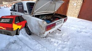 Молния Максим и зимний дрифт на ЖИГУЛЯХ