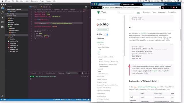 Connecting Vue JS with Headless Wordpress Rest API смотреть онлайн