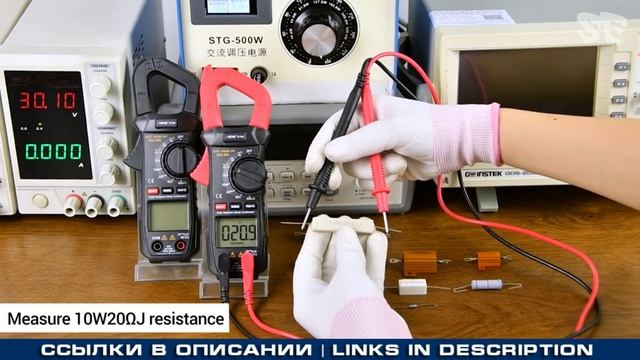ТОКОВЫЕ КЛЕЩИ-МУЛЬТИМЕТР ANENG ST209 ПЕРЕМЕННОГО И ПОСТОЯННОГО ТОКА смотреть онлайн